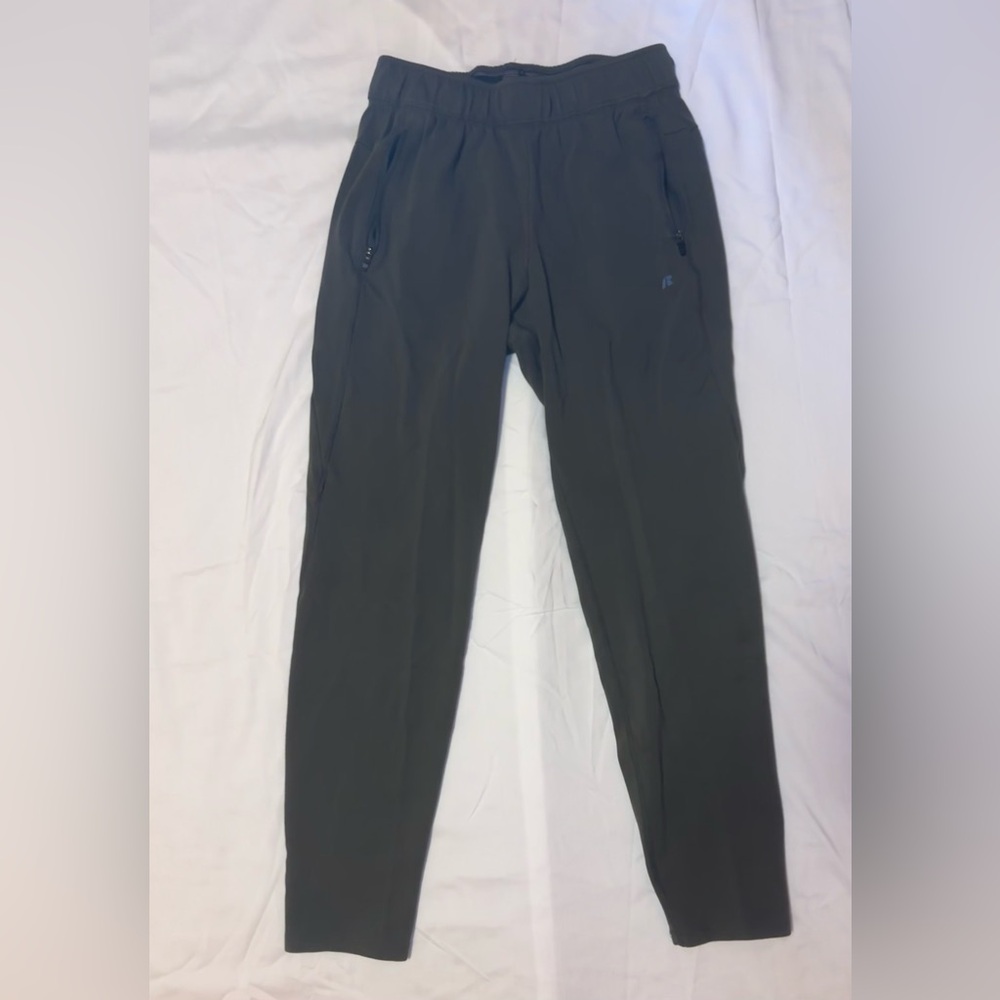RUSSELL Dark Green Breathable Athleisure Sweatpants Sz.S